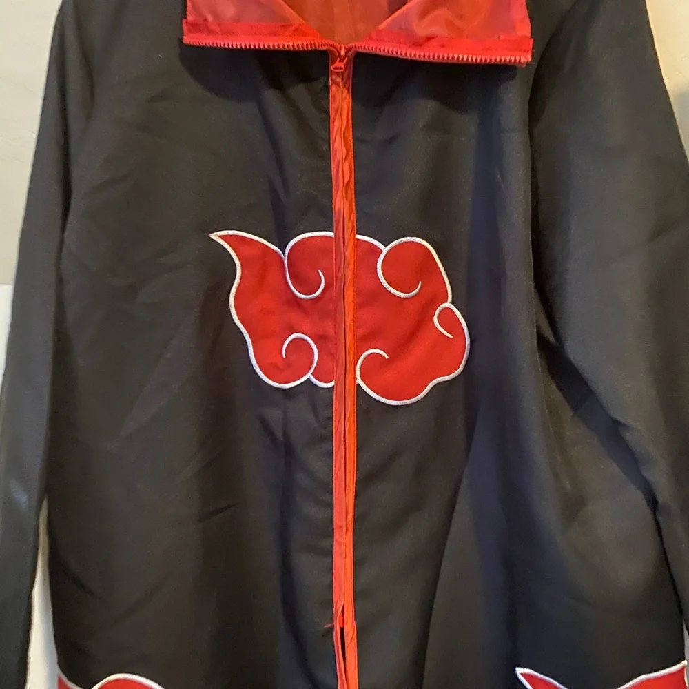 Naruto Tobi Obito Cosplay Costume
Akatsuki Long Sleeve Cloak SMALL
ADULT - Picture 5 of 10